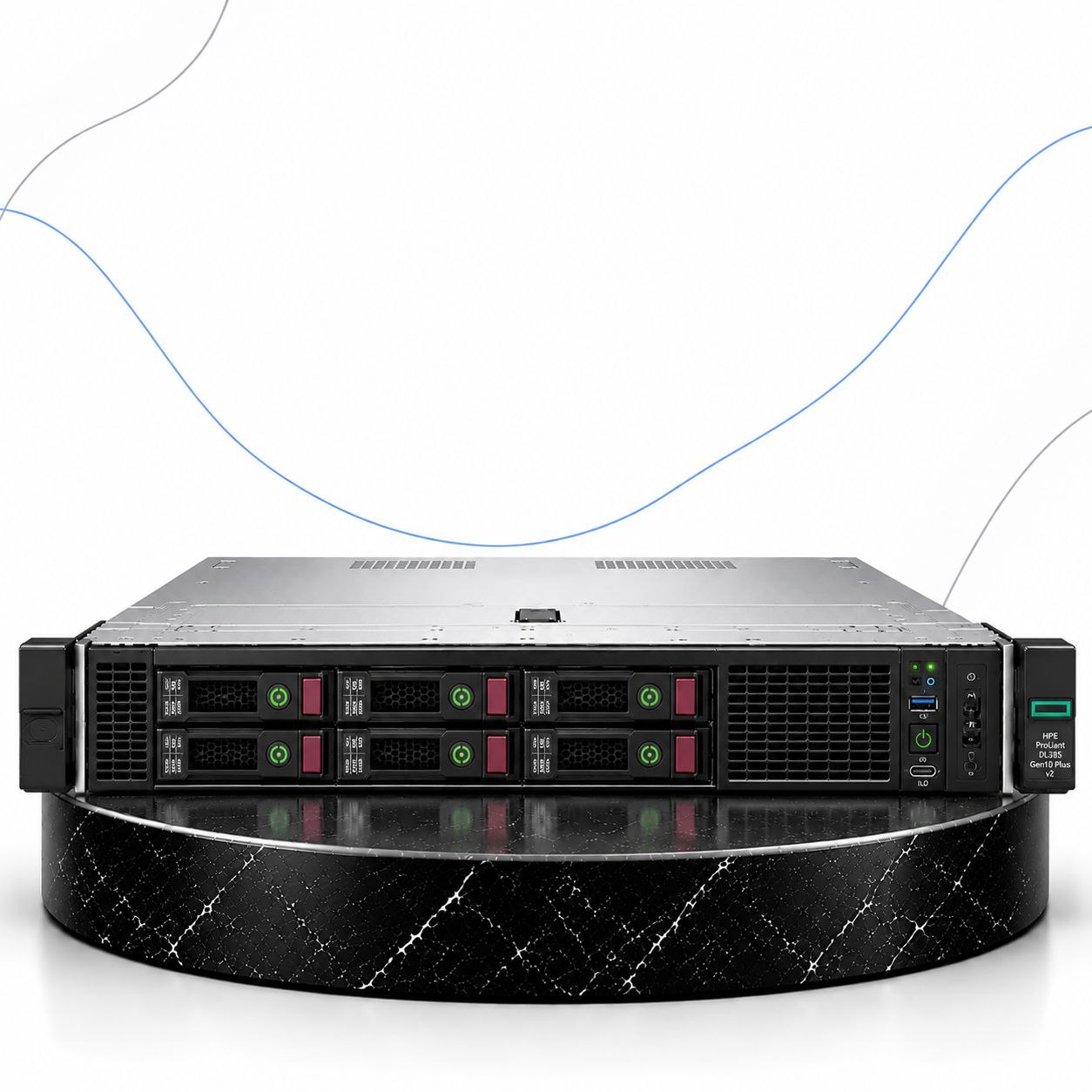 سرور HPE ProLiant DL385 GEN10 Plus v2